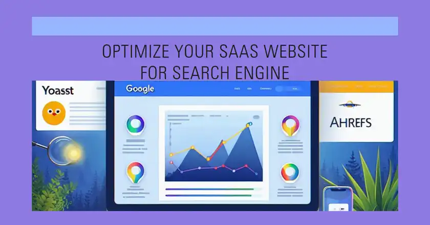 SaaS website search engine optimization with keyword, technical and content layers