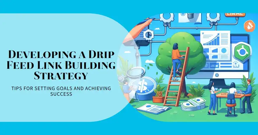 Set Goals and Develop a Drip Feed Link Building Strategy