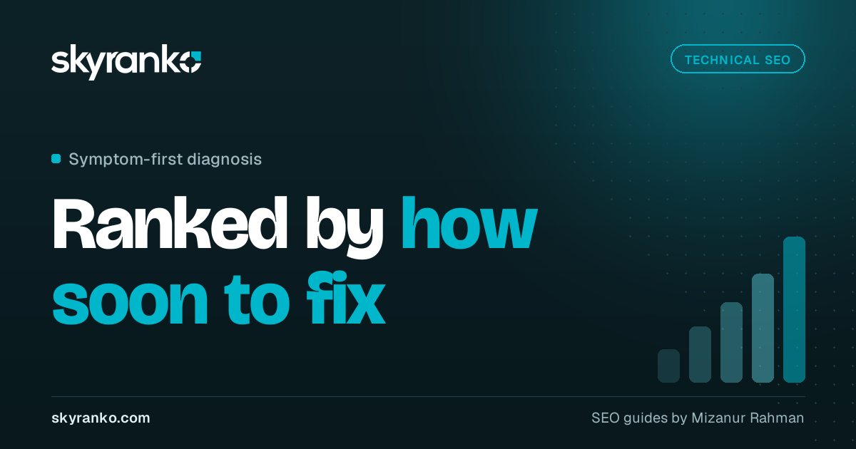 12 Common Technical SEO Issues and How to Fix Each One