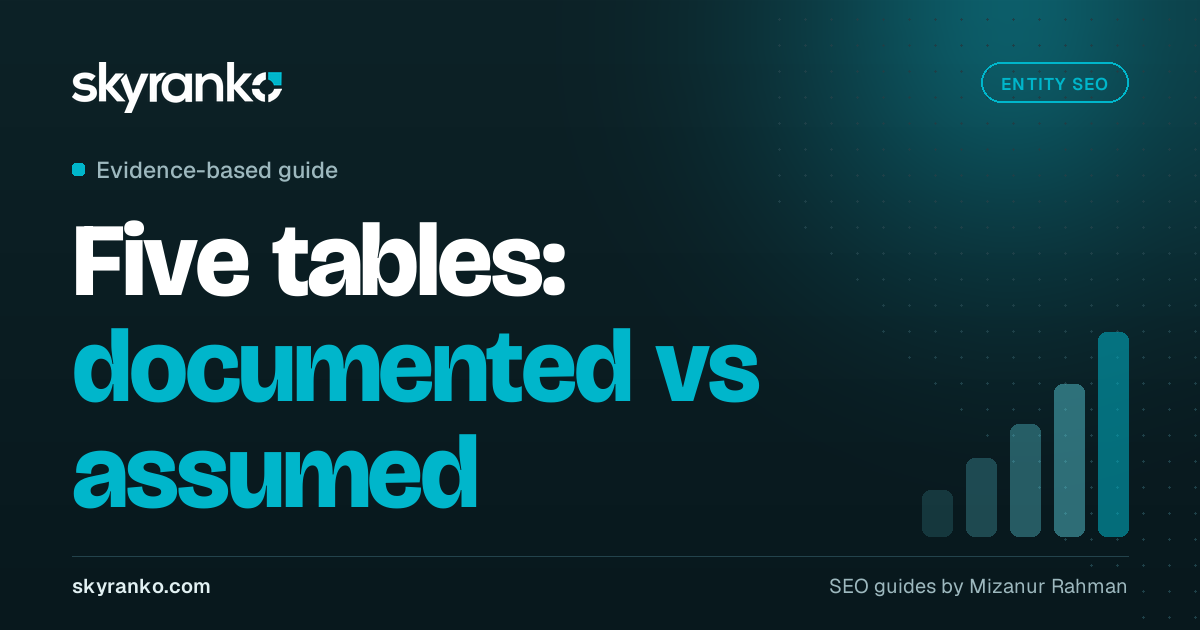 Entity SEO: How Google Understands Brands and Topics