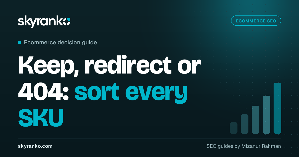 Out of Stock Products SEO: What to Do With Each Product Page