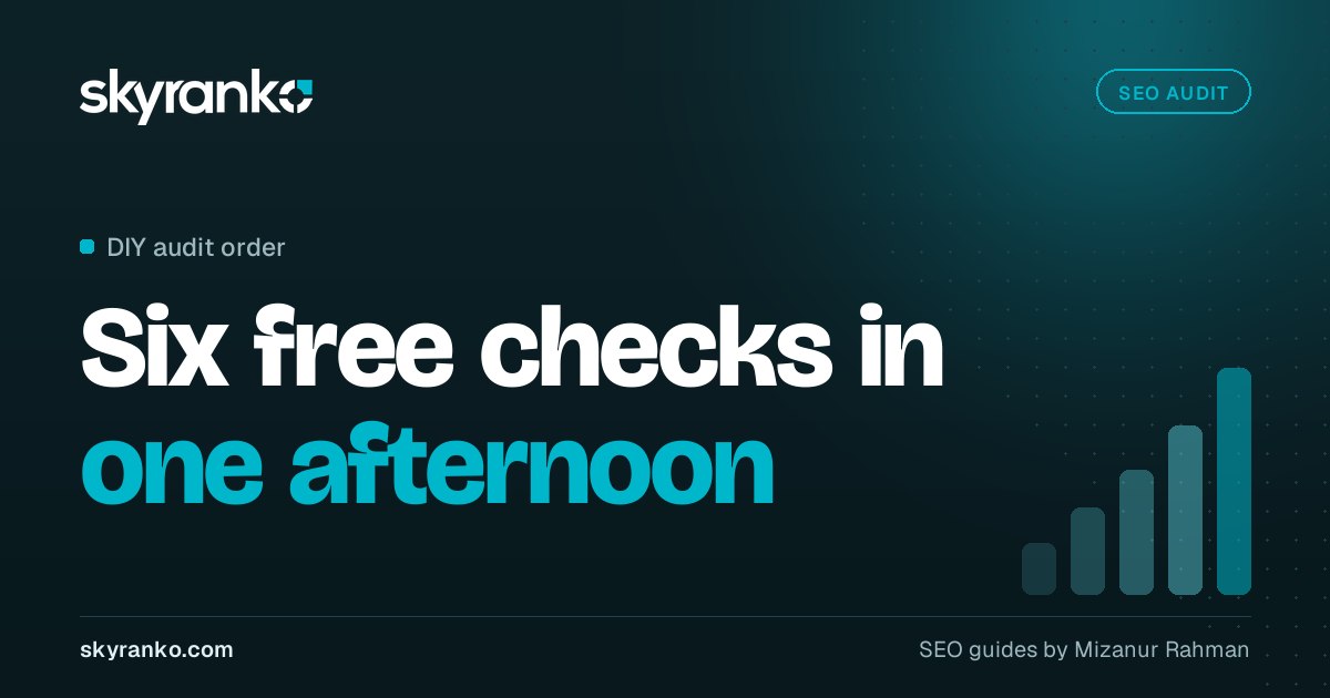 SEO Audit for Small Business: What to Check First