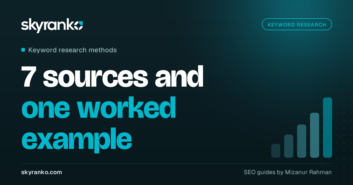 How to Find Long Tail Keywords: 7 Methods and a Worked Example