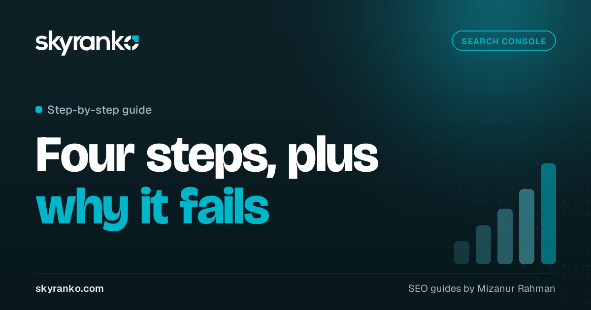 How to Index Pages in Google Search Console, Step by Step