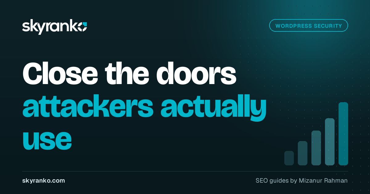 How to Secure a WordPress Site: 20 Steps That Matter