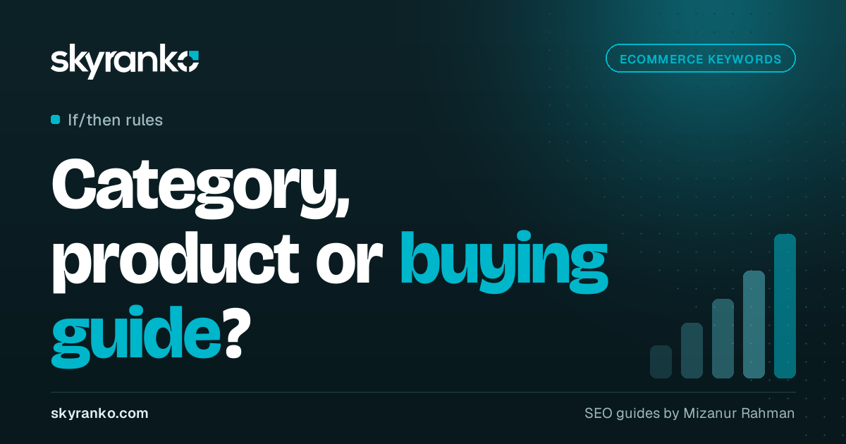 Keyword Research for Ecommerce: Find Product Keywords That Sell
