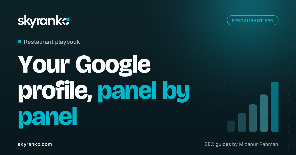 SEO for Restaurants: Let Your Google Profile Fill the Tables